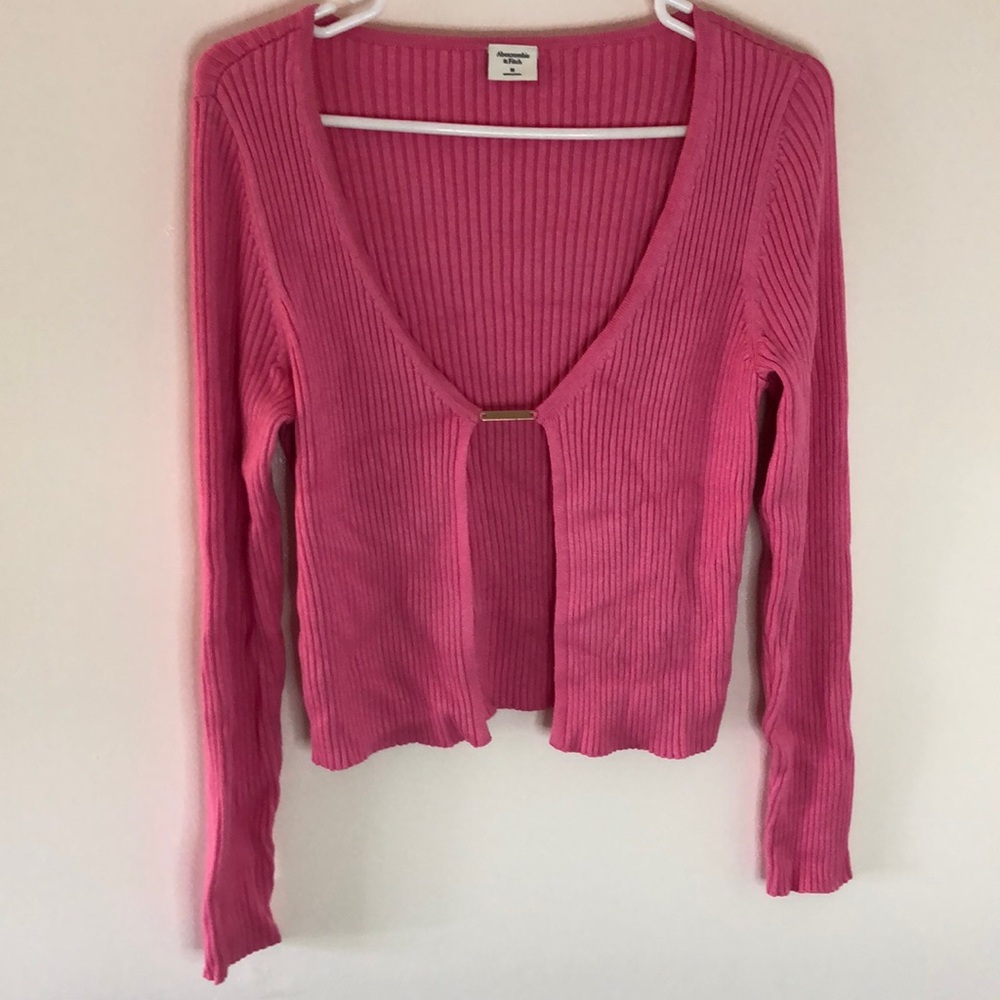 Abercrombie & Fitch Pink cardigan